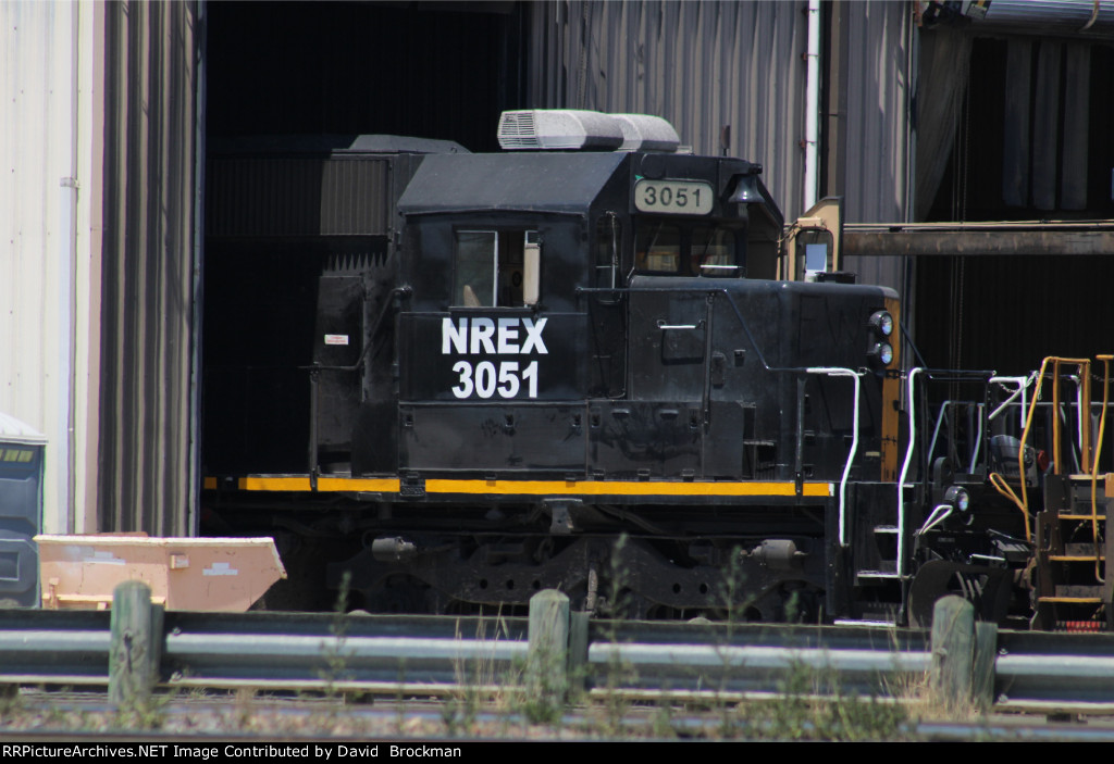 NREX 3051 at Davidson Yard